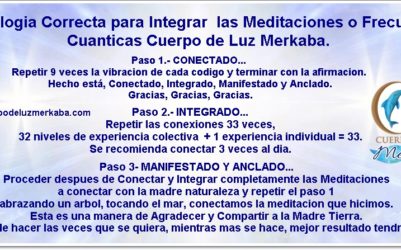 Metodología para integrar las meditaciones