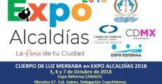 Cuerpo de Luz Merkaba en la Expo Alcaldías 2018 en Ciudad de México